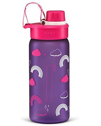 ergobag Drinking Bottle - 500 ml - Rainbow - The Sustainable Accessory to Quench your Thirst! Non-Thermal Water Bottles