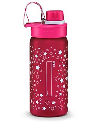ergobag Drinking Bottle - 500 ml - Stars - The Sustainable Accessory to Quench your Thirst! Non-Thermal Water Bottles