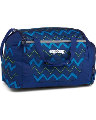 ergobag Duffle Bag - Soccer FanBear - Made with Recycled Bottles! Travel Bags