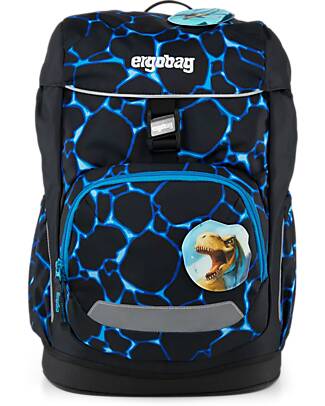 ergobag Ergonomic Backpack Flex - Bearassic Garden - Suitable for Elementary School Backpack