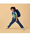 ergobag Ergonomic Backpack Flex - Front Runbear - Suitable for Elementary School Backpack