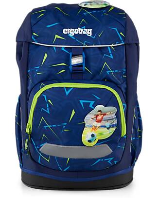ergobag Ergonomic Backpack Flex - Front Runbear - Suitable for Elementary School Backpack