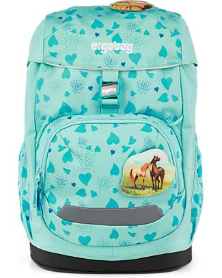 ergobag Ergonomic Backpack Flex - HorsedreamBear - Suitable for Elementary School Backpack