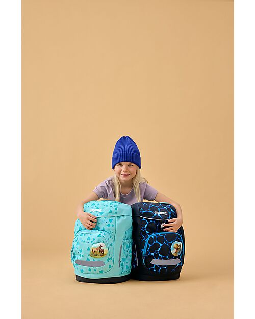 ergobag Ergonomic Backpack Flex - HorsedreamBear - Suitable for Elementary School Backpack