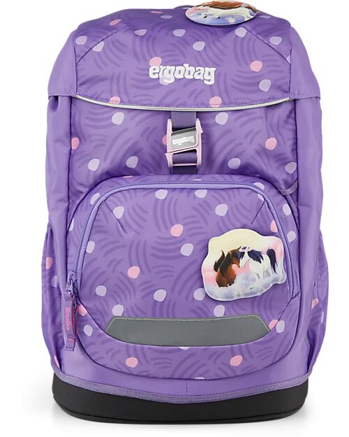 ergobag Ergonomic Backpack Flex - PonyBeardise - Suitable for Elementary School Backpack