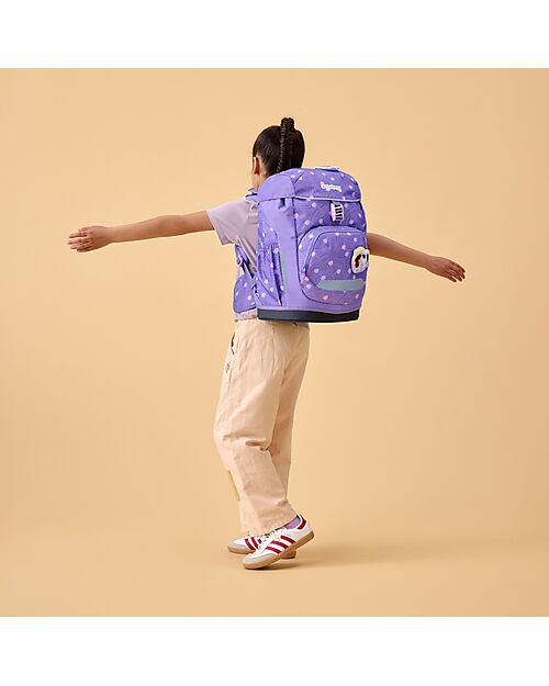 ergobag Ergonomic Backpack Flex - PonyBeardise - Suitable for Elementary School Backpack