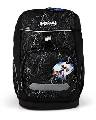 ergobag Ergonomic Backpack Flex - Super ReflectBear - Suitable for Elementary School Backpack
