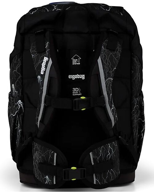 ergobag Ergonomic Backpack Flex - Super ReflectBear - Suitable for Elementary School Backpack