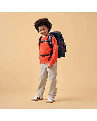 ergobag Ergonomic Backpack Flex - TaekBeardo - Suitable for Elementary School Backpack