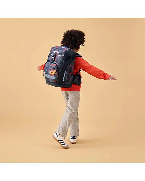 ergobag Ergonomic Backpack Flex - TaekBeardo - Suitable for Elementary School Backpack