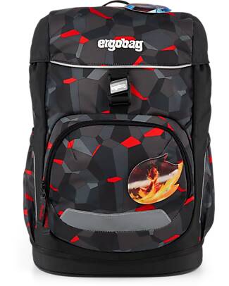ergobag Ergonomic Backpack Flex - TaekBeardo - Suitable for Elementary School Backpack