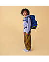 ergobag Ergonomic Backpack Prime - Blu - Lightning Bolts - Suitable for Elementary School Backpack