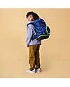ergobag Ergonomic Backpack Prime - Blu - Lightning Bolts - Suitable for Elementary School Backpack