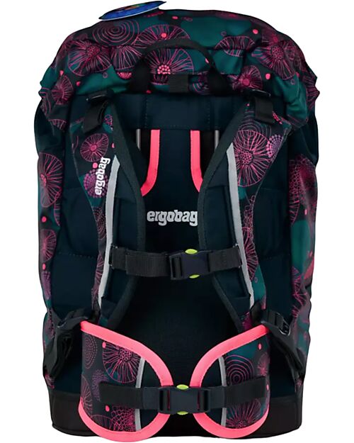 ergobag Ergonomic Backpack Prime - CoralBear - Suitable for Elementary School Backpack
