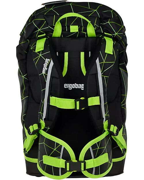 ergobag Ergonomic Backpack Prime - CyBear Race - Suitable for Elementary School Backpack