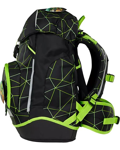 ergobag Ergonomic Backpack Prime - CyBear Race - Suitable for Elementary School Backpack