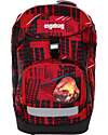 ergobag Ergonomic Backpack Prime - FireBear - Suitable for Elementary School Backpack
