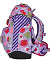ergobag Ergonomic Backpack Prime - Flower PowBear - Suitable for Elementary School Backpack