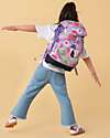 ergobag Ergonomic Backpack Prime - Flower PowBear - Suitable for Elementary School Backpack
