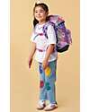 ergobag Ergonomic Backpack Prime - Flower PowBear - Suitable for Elementary School Backpack