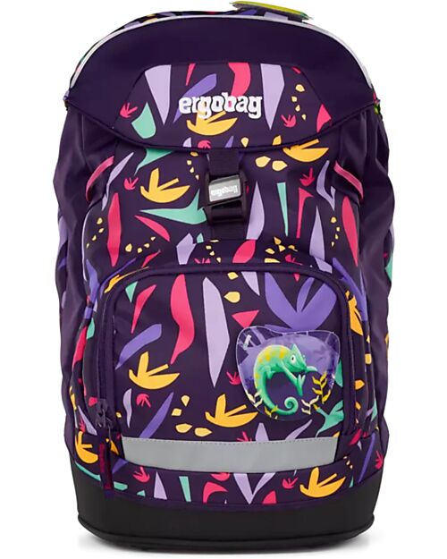 ergobag Ergonomic Backpack Prime - JungleBear - Suitable for Elementary School Backpack
