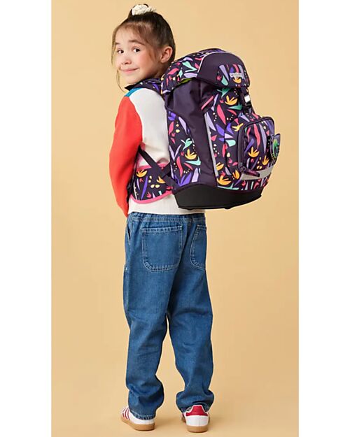 ergobag Ergonomic Backpack Prime - JungleBear - Suitable for Elementary School Backpack