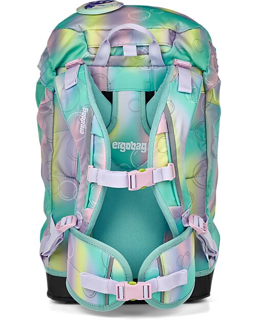 ergobag Ergonomic Backpack Prime - Magic BubbleBear - Suitable for Elementary School Backpack