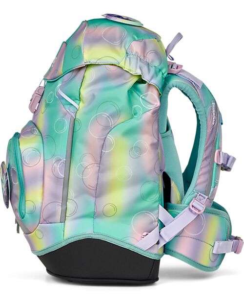 ergobag Ergonomic Backpack Prime - Magic BubbleBear - Suitable for Elementary School Backpack