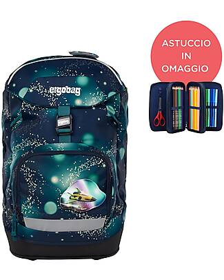 ergobag Ergonomic Backpack Prime Space TravelBear - Pencil Case for Free! Backpack