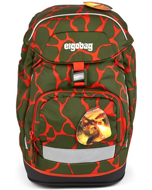 ergobag Ergonomic Prime Backpack For School - Fire DragonBear Backpack