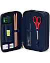 ergobag Filled Maxi Pencil Case - 3 Zip and Coin Pocket - Dragon RideBear Pencil Cases