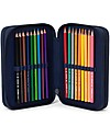 ergobag Filled Maxi Pencil Case - 3 Zip and Coin Pocket - Dragon RideBear Pencil Cases