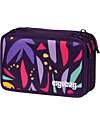 ergobag Filled Maxi Pencil Case - 3 Zip and Coin Pocket - JungleBear Pencil Cases