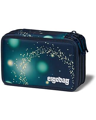 ergobag Filled Maxi Pencil Case - 3 Zip and Coin Pocket - RaumfahrBar Pencil Cases