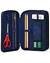 ergobag Filled Maxi Pencil Case - 3 Zip and Coin Pocket - RaumfahrBar Pencil Cases