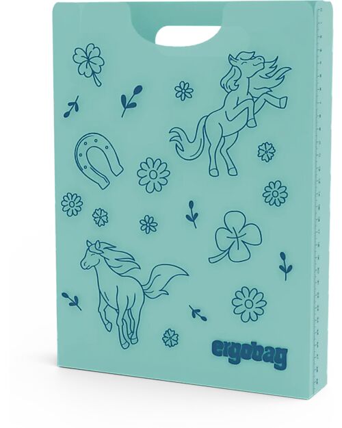 ergobag Folderbox - Horses - 24x31x5 cm Backpack