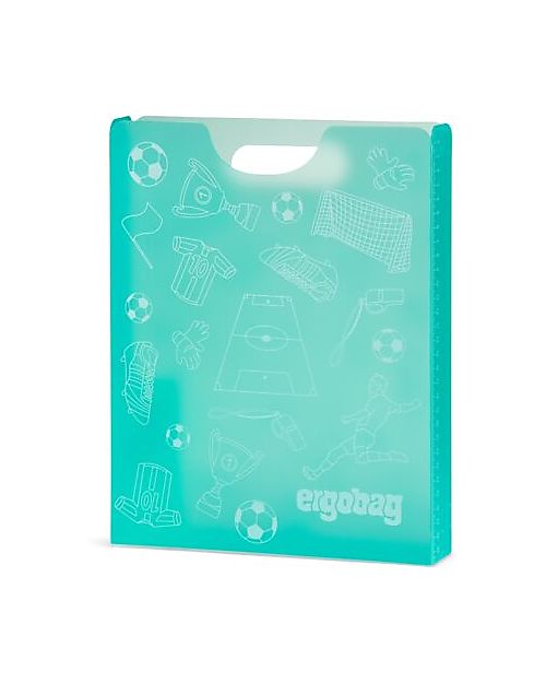 ergobag Folderbox - Soccer - 24x31x5 cm Backpack