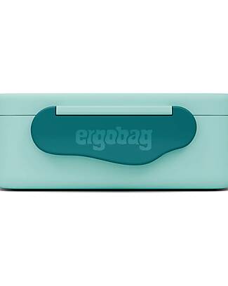 ergobag Horse Snack Box - Petrol - 17x7x14 cm Snack Boxes