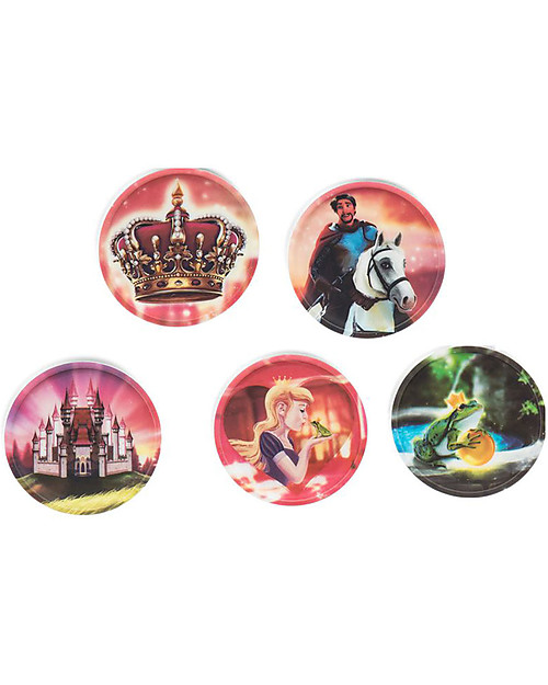 ergobag Klettie Sets -The Princess and The Frog - To Collect and Share! Kindergarten Backpacks