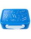 ergobag Lunch Box - Blue - 12 x 6.5 x 17 cm Snack Boxes