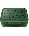ergobag Lunch Box - Dino - Green - 12 x 6.5 x 17 cm Snack Boxes