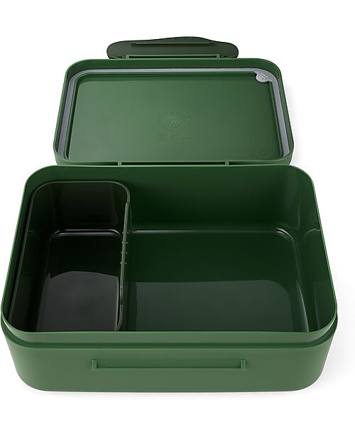 ergobag Lunch Box - Dino - Green - 12 x 6.5 x 17 cm Snack Boxes