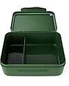 ergobag Lunch Box - Dino - Green - 12 x 6.5 x 17 cm Snack Boxes