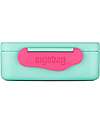ergobag Lunch Box - Flowers - Aqua Green - 12 x 6.5 x 17 cm Snack Boxes
