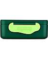 ergobag Lunch Box - Lightnings - Green - 12 x 6.5 x 17 cm Snack Boxes