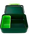 ergobag Lunch Box - Lightnings - Green - 12 x 6.5 x 17 cm Snack Boxes