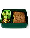 ergobag Lunch Box - Lightnings - Green - 12 x 6.5 x 17 cm Snack Boxes