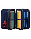 ergobag Maxi Pencil Case Complete - 3 Zips and Coin Pocket - AtmosBear Pencil Cases