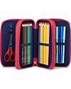 ergobag Maxi Pencil Case Complete - 3 Zips and Coin Pocket - Bearicorn Pencil Cases