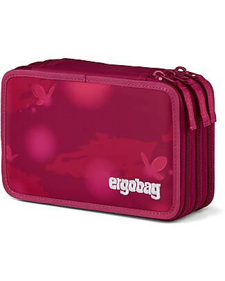 ergobag Maxi Pencil Case Complete - 3 Zips and Coin Pocket - Bearicorn Pencil Cases